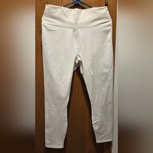 Cozy White Fabletics Leggings